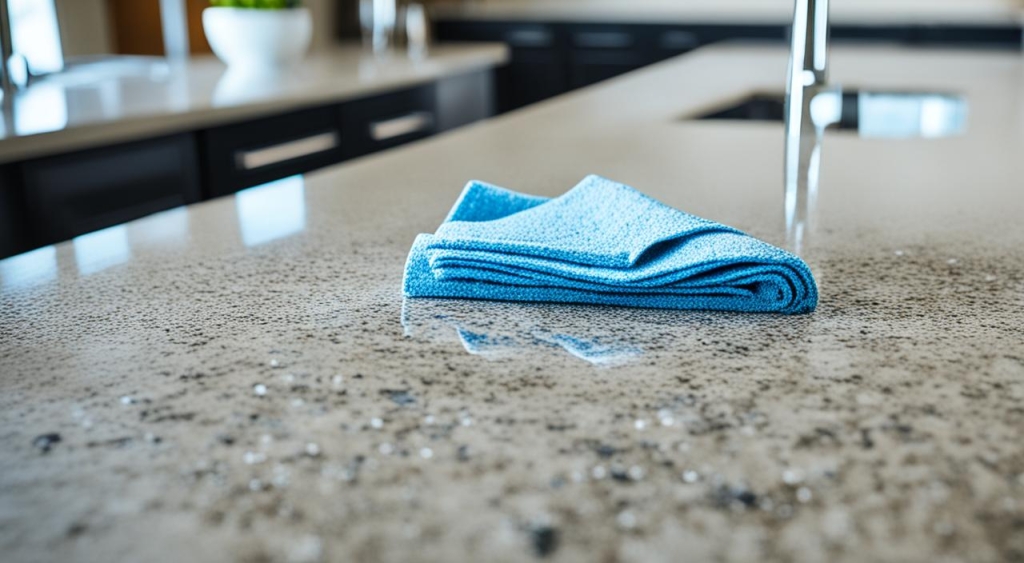 how to clean and disinfect granite countertops