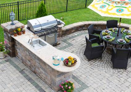 How to Take Care of Your Outdoor Kitchen Countertops